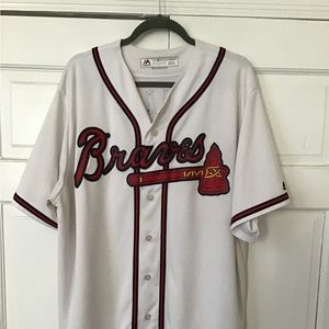 Official Majestic White Atlanta Braves Jersey - Acuna Jr